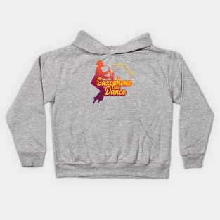 Saxophone and Dance Kids Hoodie